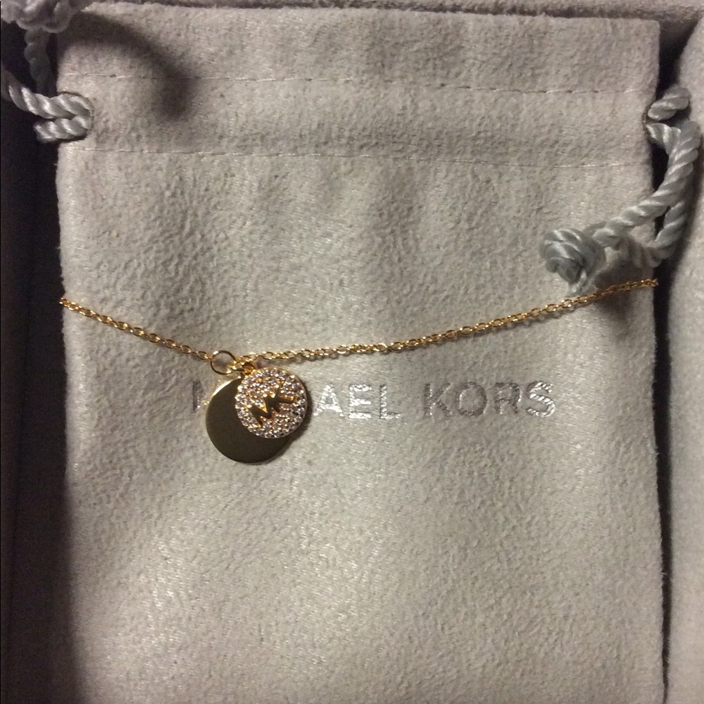 Authentic Michael Kors Pavé Halo Slider Bracelet - Picture 6 of 9